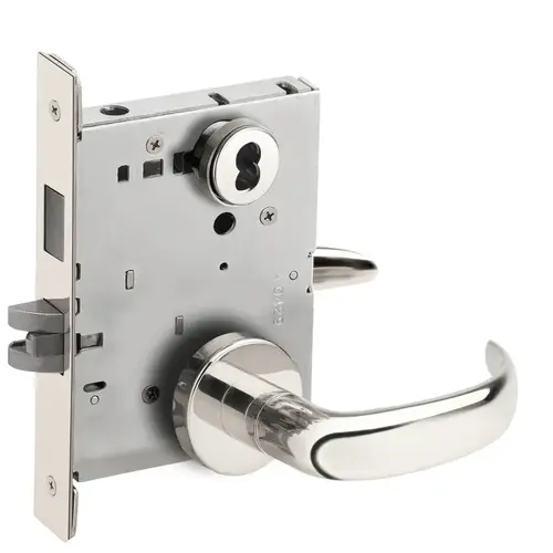 Lock Mortise Lock Bright Stainless Steel