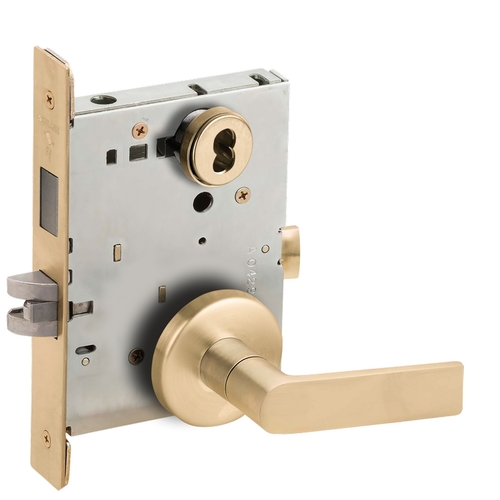 Lock Mortise Lock Satin Brass