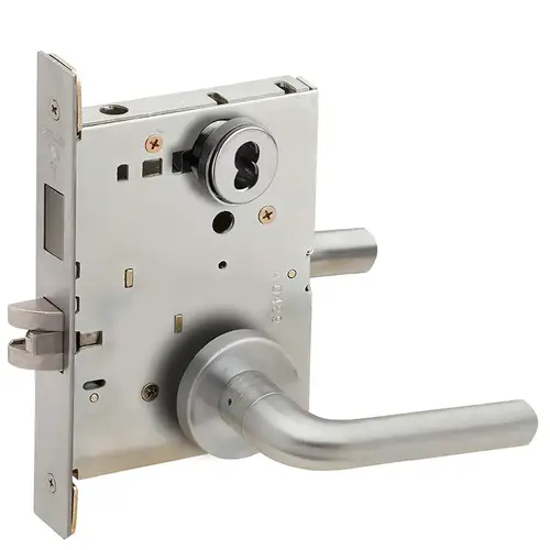 Lock Mortise Lock Satin Stainless Steel