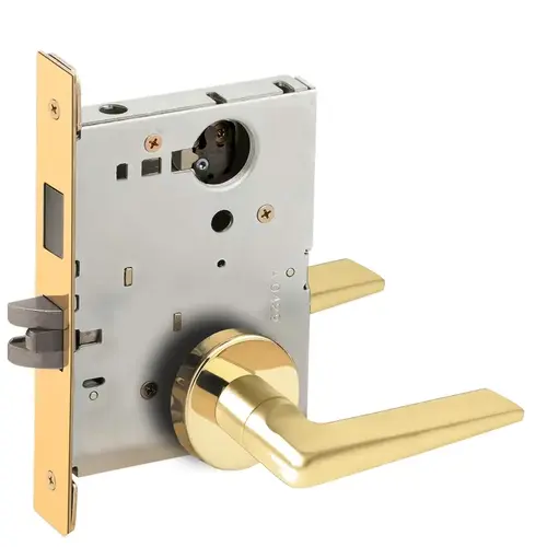 Lock Mortise Lock Bright Brass