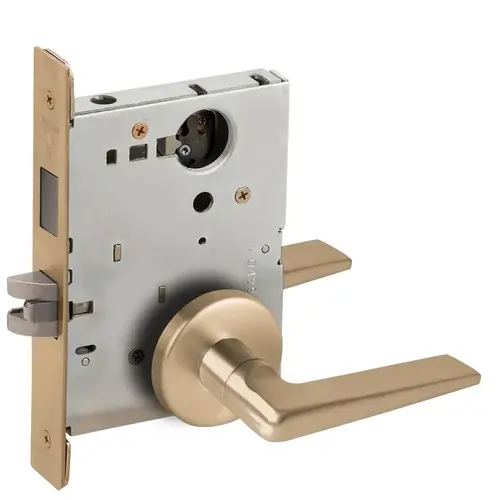 Lock Mortise Lock Satin Brass Blackened Satin Relieved Clear Coated