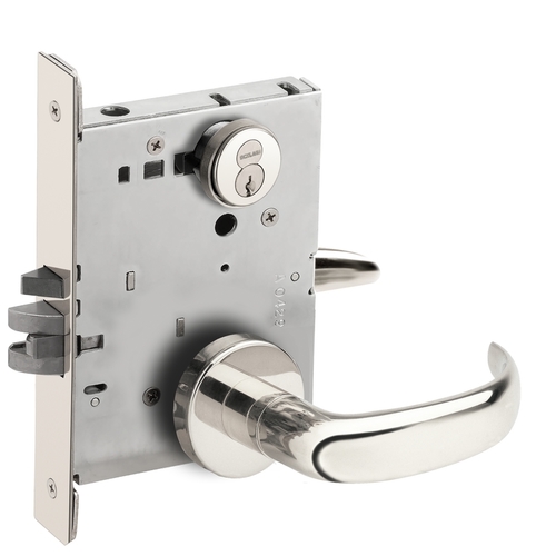 Lock Mortise Lock Bright Chrome