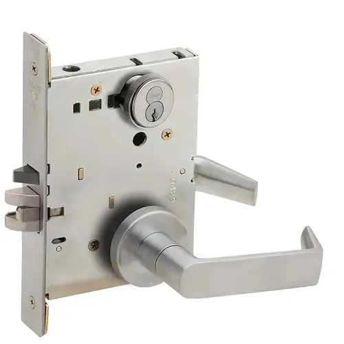 Mortise Lock Satin Chrome