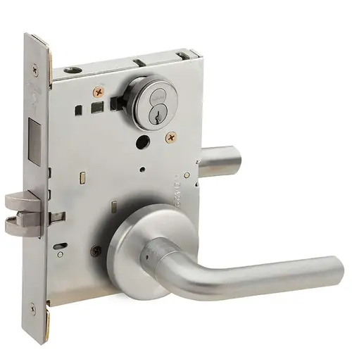 Lock Mortise Lock Satin Stainless Steel