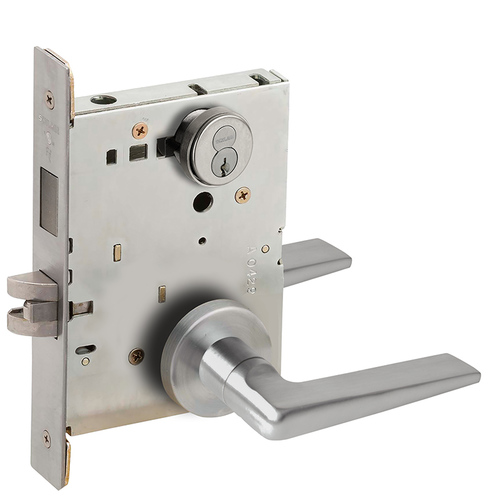 Lock Mortise Lock Satin Stainless Steel