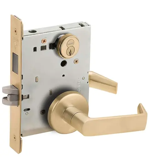 Lock Mortise Lock Satin Brass