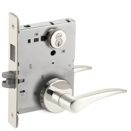 Lock Mortise Lock Bright Chrome