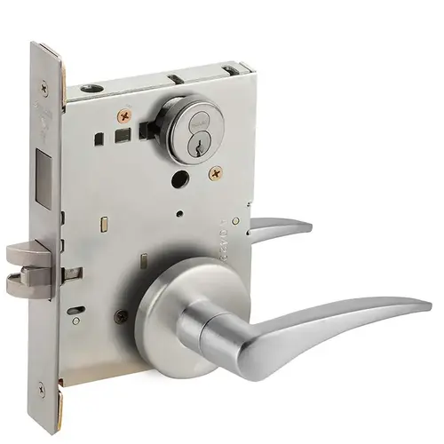 Lock Mortise Lock Satin Stainless Steel