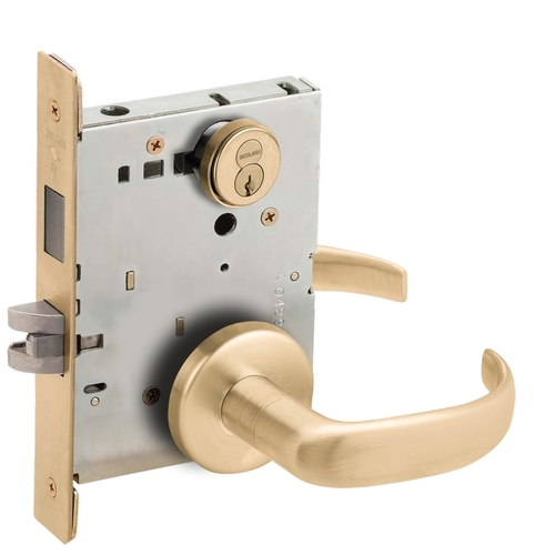 Lock Mortise Lock Satin Brass