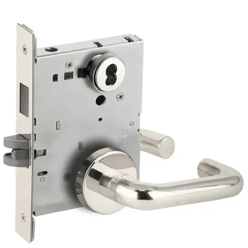 Lock Mortise Lock Bright Stainless Steel