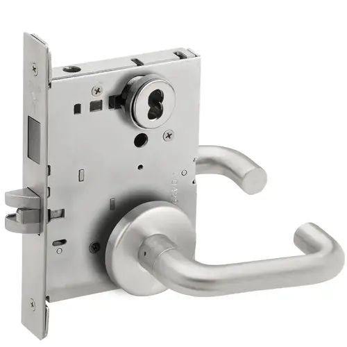 Lock Mortise Lock Satin Stainless Steel