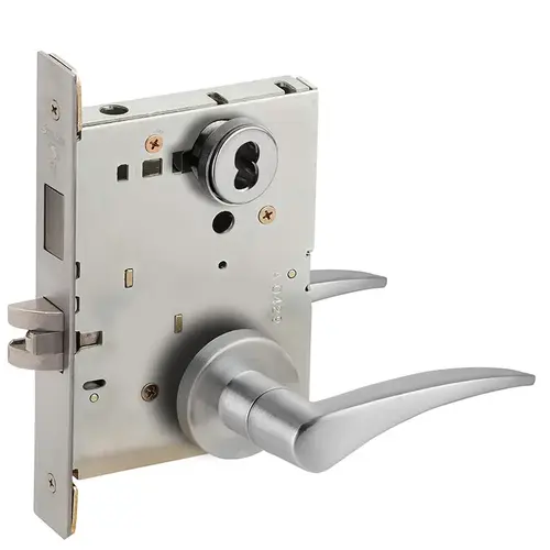 Lock Mortise Lock Satin Stainless Steel