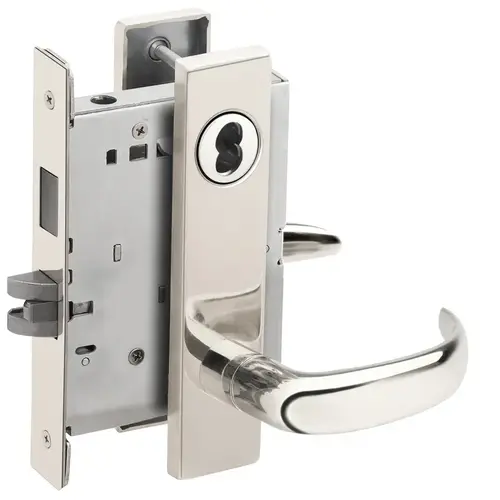 Lock Mortise Lock Bright Chrome