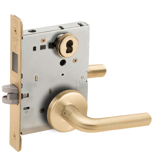 Lock Mortise Lock Satin Brass