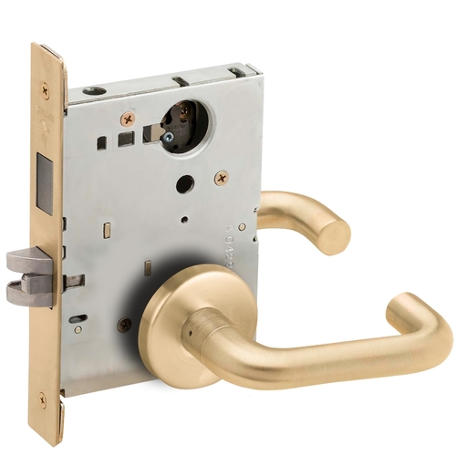 Lock Mortise Lock Satin Brass