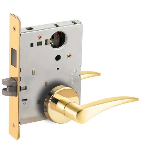 Lock Mortise Lock Bright Brass