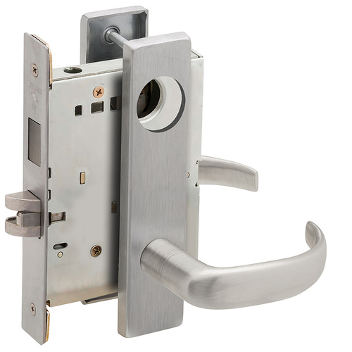 Lock Mortise Lock Satin Stainless Steel