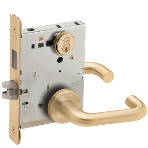 Lock Mortise Lock Satin Brass