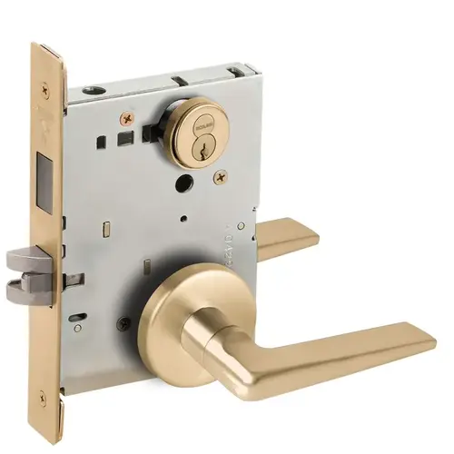 Lock Mortise Lock Satin Brass