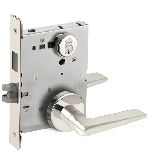 Lock Mortise Lock Bright Chrome