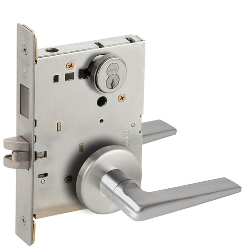 Lock Mortise Lock Satin Stainless Steel