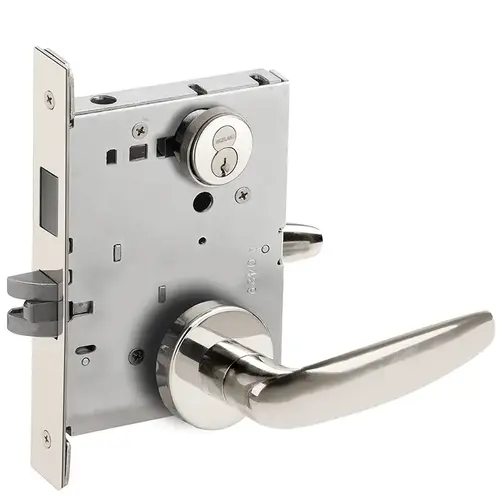 Lock Mortise Lock Bright Stainless Steel