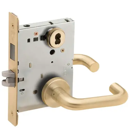 Lock Mortise Lock Satin Brass