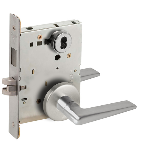 Lock Mortise Lock Satin Stainless Steel