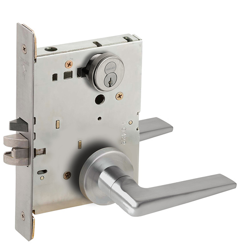 Lock Mortise Lock Satin Stainless Steel