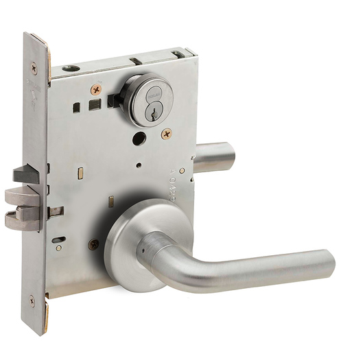 Lock Mortise Lock Satin Stainless Steel