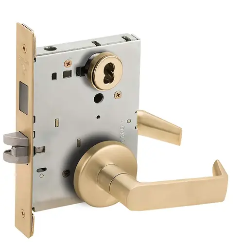 Lock Mortise Lock Satin Brass