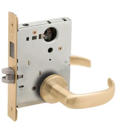 Lock Mortise Lock Satin Brass