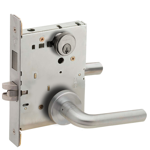 Lock Mortise Lock Satin Stainless Steel