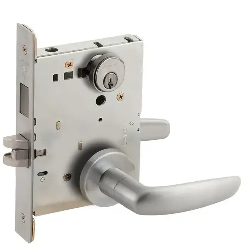 Mortise Lock Satin Chrome