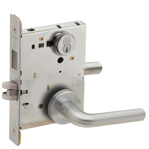 Lock Mortise Lock Satin Stainless Steel