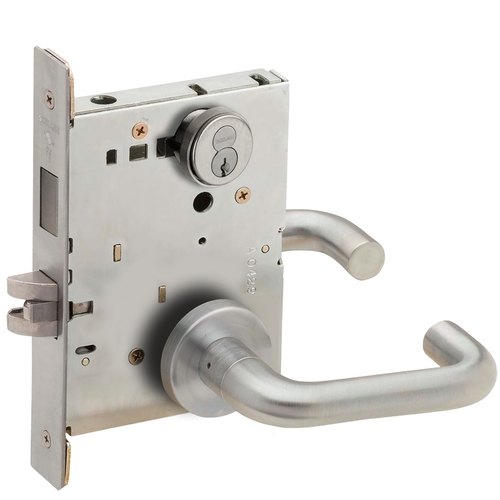 Mortise Lock Satin Chrome