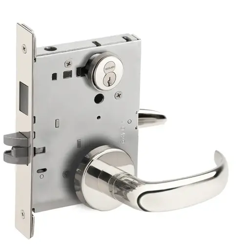 Lock Mortise Lock Bright Stainless Steel