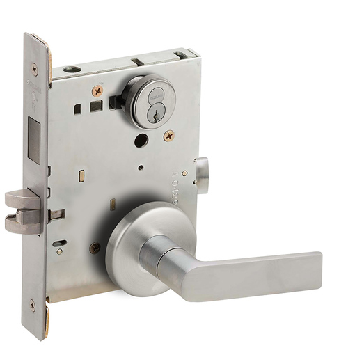 Lock Mortise Lock Satin Stainless Steel