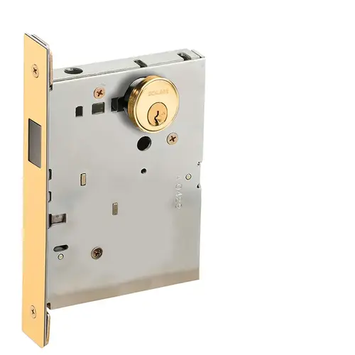 Mortise Lock Bright Brass