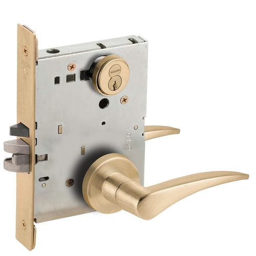 Lock Mortise Lock Satin Brass