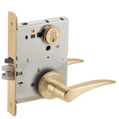 Lock Mortise Lock Satin Brass