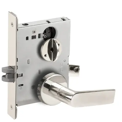 Mortise Lock Bright Chrome