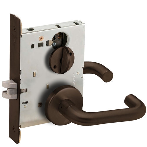 Mortise Lock Aged Bronze