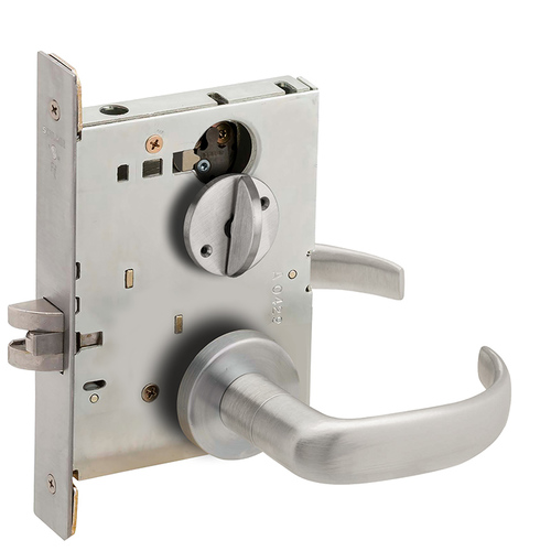 Mortise Lock Satin Chrome