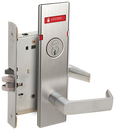 Mortise Lock Satin Chrome