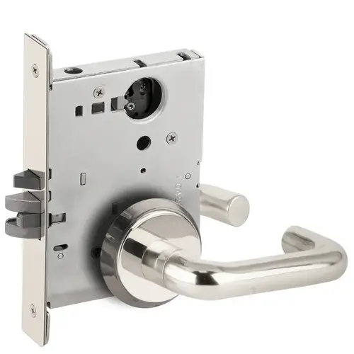 Mortise Lock Bright Stainless Steel