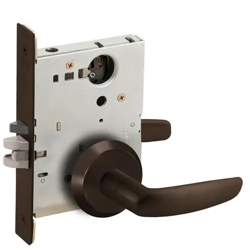 Mortise Lock Aged Bronze