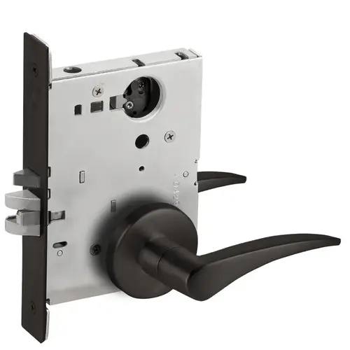 Mortise Lock Flat Black Coated