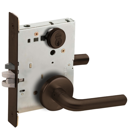 Mortise Lock Aged Bronze