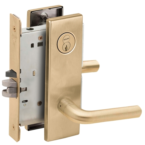 Mortise Lock Satin Brass